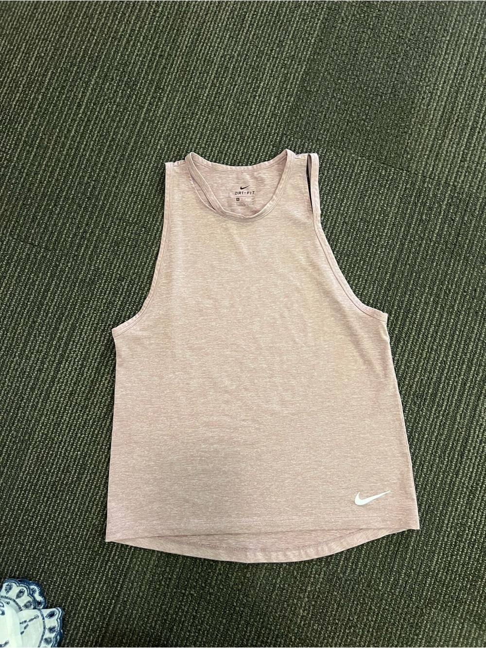 Nike Women's Dri-FIT Tank Top - Dusty Mauve